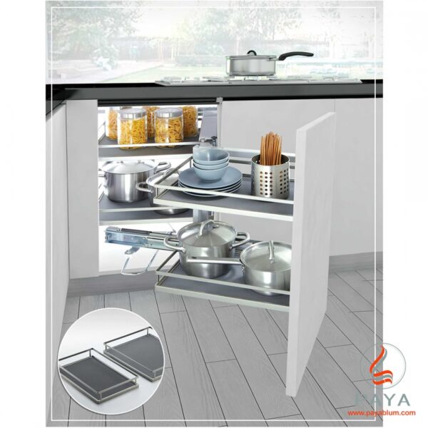 مجیک کرنر کابینت زمینی نانو کوتینگ یونی‌هوپر کد 2106
