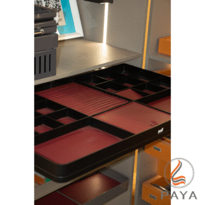 کشوی ریلی زیورآلات و ساعت سری آل پلاس