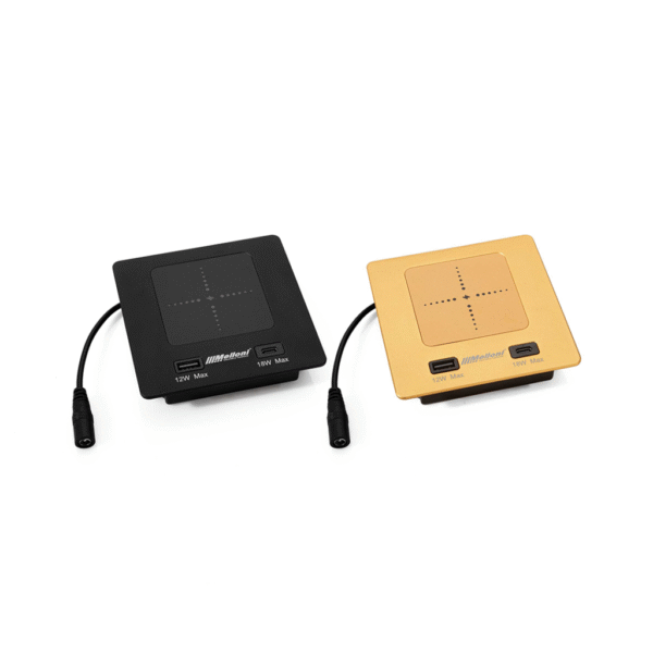 شارژر وایرلس و USB توکار ملونی کد 10060