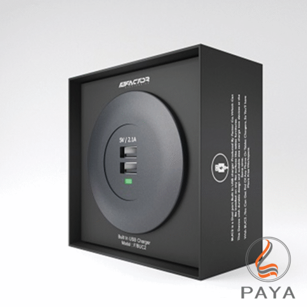 شارژر توکار USB توکار فکتور FACTOR مدل BUC2