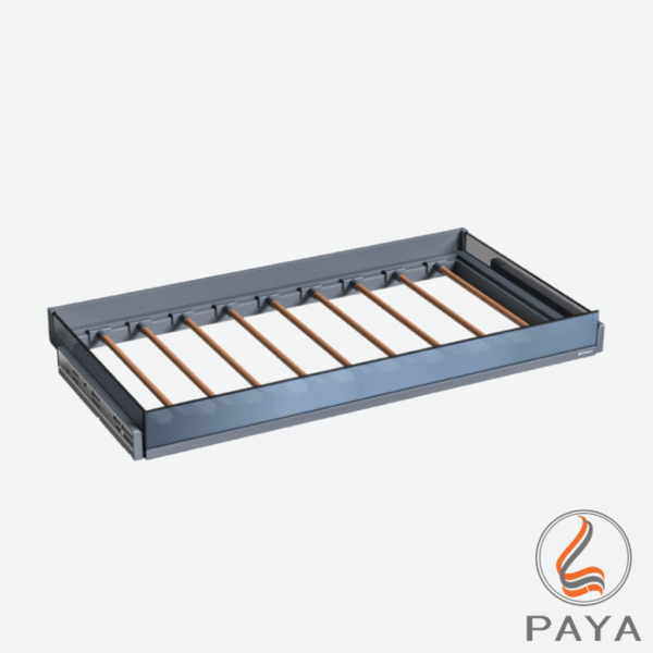 جای شلوار چرمی ریلی داخل کمد لباس یونی هوپر WS4161.TBU