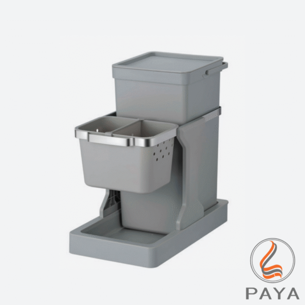 سطل 1 قلو زیر سینک ریلی ملونی 9174