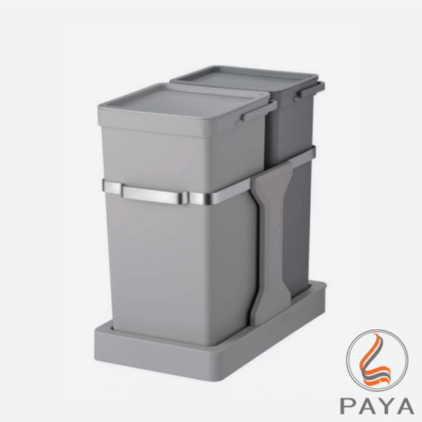 سطل 2 قلو زیر سینک ریلی ملونی  9176