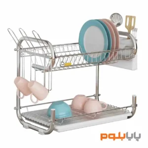 آبچکان رو میزی طرح جی G پلاتین کد 2205