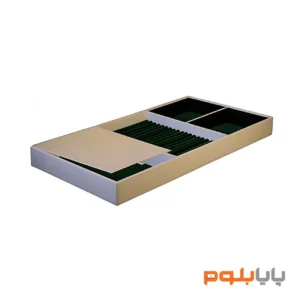 باکس زیورآلات چرم داخل کشو سری 3 کد J648