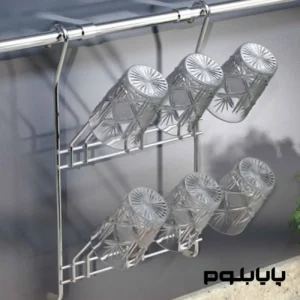 جا لیوانی آویز پلاتین کد 2501