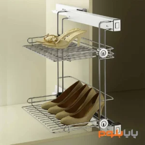 جاکفشی دو طبقه داخل کمد فانتونی کد J202