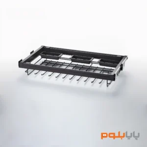 جای شلوار ریلی همراه با جای زیورآلات داخل کمد یونی هوپر کد 4123