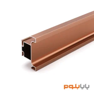 دستگیره مخفی شاخه‌ای U کمدی(عمودی)