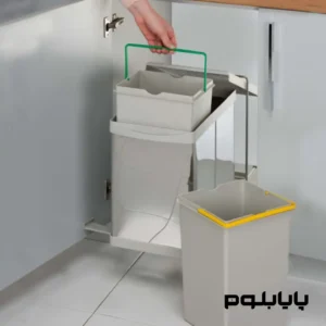سطل زباله دو مخزنه پلیکان