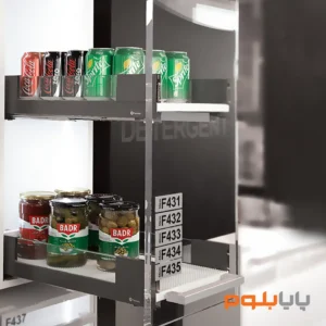 سوپر جابطری 2 طبقه کوتاه اسلیم گلس فانتونی کد F431