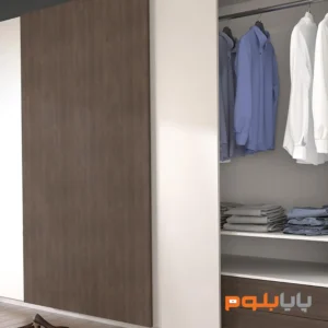 مکانیزم تاپ لاین روکار سه درب با آرام بند وسط ملونی کد 11014