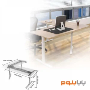 میز سه پایه برقی L فرم ترکیبی فانتونی T202