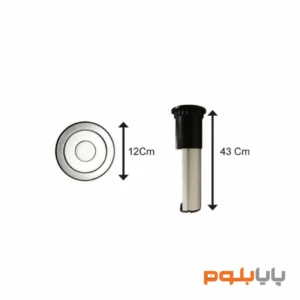 پریز استوانه‌ای برقی فانتونی کد N372