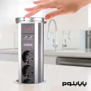 پریز توکار الکترا ملونی کد 10020