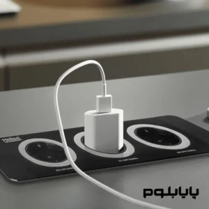 پریز توکار با درپوش مگنتی ملونی کد 10082