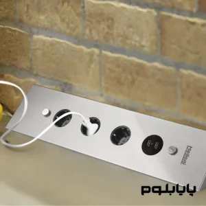 پریز روکار کنج ملونی کد 10010