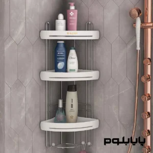 کنج حمام پارامیس ( سه طبقه) پلاتین کد 7123