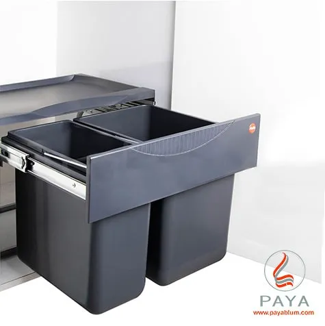 نصب سطل زباله زیر سینک کابینتی ریلی